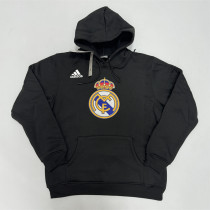 23-24 Real Madrid (black) Fleece Adult Sweater tracksuit