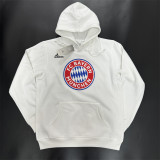 23-24 Bayern München (White) Fleece Adult Sweater tracksuit