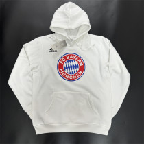 23-24 Bayern München (White) Fleece Adult Sweater tracksuit