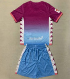 Kids kit 23-24 Real Valladolid Third Away Thailand Quality