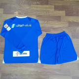 Long sleeve 23-24  Al-Hilal Saudi FC home Set.Jersey & Short High Quality