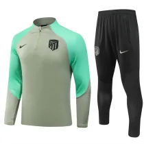 23-24 Atletico Madrid (green) Adult Sweater tracksuit set