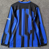 23-24 Inter milan home Long sleeve Thailand Quality