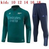 Young 23-24 Arsenal (green) Sweater tracksuit set