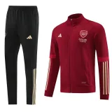 23-24 Arsenal (bordeaux) Jacket Adult Sweater tracksuit set