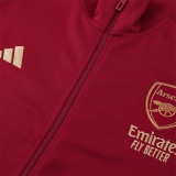 23-24 Arsenal (bordeaux) Jacket Adult Sweater tracksuit set