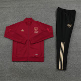 23-24 Arsenal (bordeaux) Jacket Adult Sweater tracksuit set