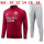 Young 23-24 Arsenal (bordeaux) Sweater tracksuit set