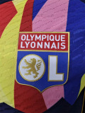 23-24 Olympique Lyonnais Third Away Player Version Thailand Quality