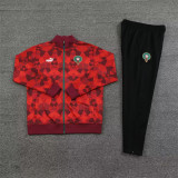 23-24 Morocco (red) Jacket Adult Sweater tracksuit set