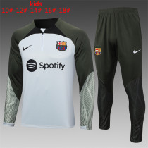 Young 23-24 Barcelona (light gray) Sweater tracksuit set