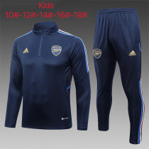 Young 23-24 Arsenal (sapphire blue) Sweater tracksuit set