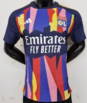 23-24 Olympique Lyonnais Third Away Player Version Thailand Quality