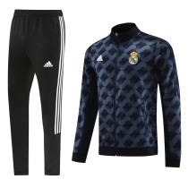 23-24 Real Madrid (sapphire blue) Jacket Adult Sweater tracksuit set