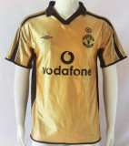 01-02 Manchester United (anniversary edition) Retro Jersey Thailand Quality