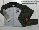 Young 23-24 Barcelona (light gray) Jacket Sweater tracksuit set