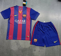 Kids kit 14-15 FC Barcelona home (Retro Jersey) Thailand Quality