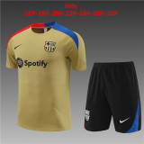 Kids kit 24-25 FC Barcelona (Training clothes) Thailand Quality