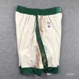24 波士顿凯尔特人 Boston Celtics White sports pants