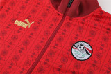 23-24 Egypt (red) Jacket Adult Sweater tracksuit set