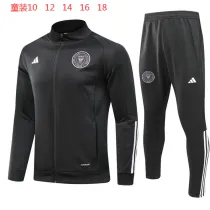 Young 23-24 Inter Miami CF (black) Jacket Sweater tracksuit set