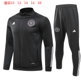 Young 23-24 Inter Miami CF (black) Jacket Sweater tracksuit set