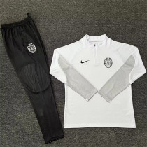 23-24 Sporting Lisbon (white) Adult Sweater tracksuit set