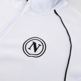 23-24 SSC Napoli (white) Jacket and cap set training suit Thailand Qualit