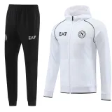 23-24 SSC Napoli (white) Jacket and cap set training suit Thailand Qualit