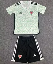 Kids kit 2024 Wales Away Thailand Quality