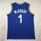 奥兰多魔术 Orlando Magic McGRADY 1# blue stripe