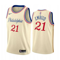 费城76人 Philadelphia 76ers 20 City Edition :EMBIID  21#
