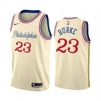 费城76人 Philadelphia 76ers 20 City Edition :BURKE  23#