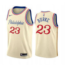 费城76人 Philadelphia 76ers 20 City Edition :BURKE  23#