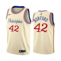 费城76人 Philadelphia 76ers 20 City Edition :HORFORD  42#