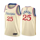 费城76人 Philadelphia 76ers 20 City Edition :SIMMONS  25#