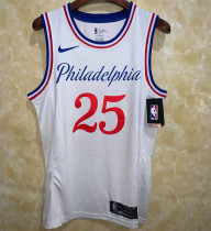 费城76人 Philadelphia 76ers 20 City Edition :SIMMONS  25#