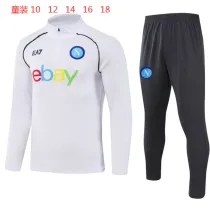 Young 24-25 SSC Napoli (white) Sweater tracksuit set