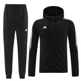 24-25 Adidas (black) Jacket and cap set training suit Thailand Qualit