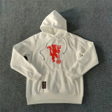 23-24 Manchester United (white) Fleece Adult Sweater tracksuit