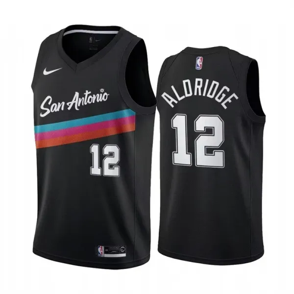圣安东尼奥马刺 San Antonio Spurs City Edition：ALDRIDGE 12#