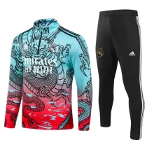 23-24 Real Madrid (green) Adult Sweater tracksuit set