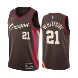 波特兰开拓者 Portland Trail Blazers City Edition  WHITESIDE  21#