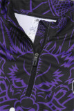 23-24 Real Madrid (purple) Adult Sweater tracksuit set