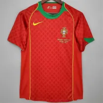 European Cup 2004 Portugal home Retro Jersey Thailand Quality