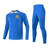 23-24 Club América (bright blue) Adult Sweater tracksuit set