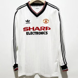 Long sleeve 82-83 Manchester United Away Retro Jersey Thailand Quality