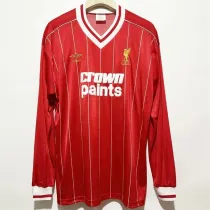 Long sleeve 82-83 Liverpool home Retro Jersey Thailand Quality