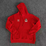 24-25 Liverpool (red) Retro Jersey Fleece Adult Sweater tracksuit
