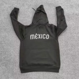 24-25 Mexico (black) Retro Jersey Fleece Adult Sweater tracksuit